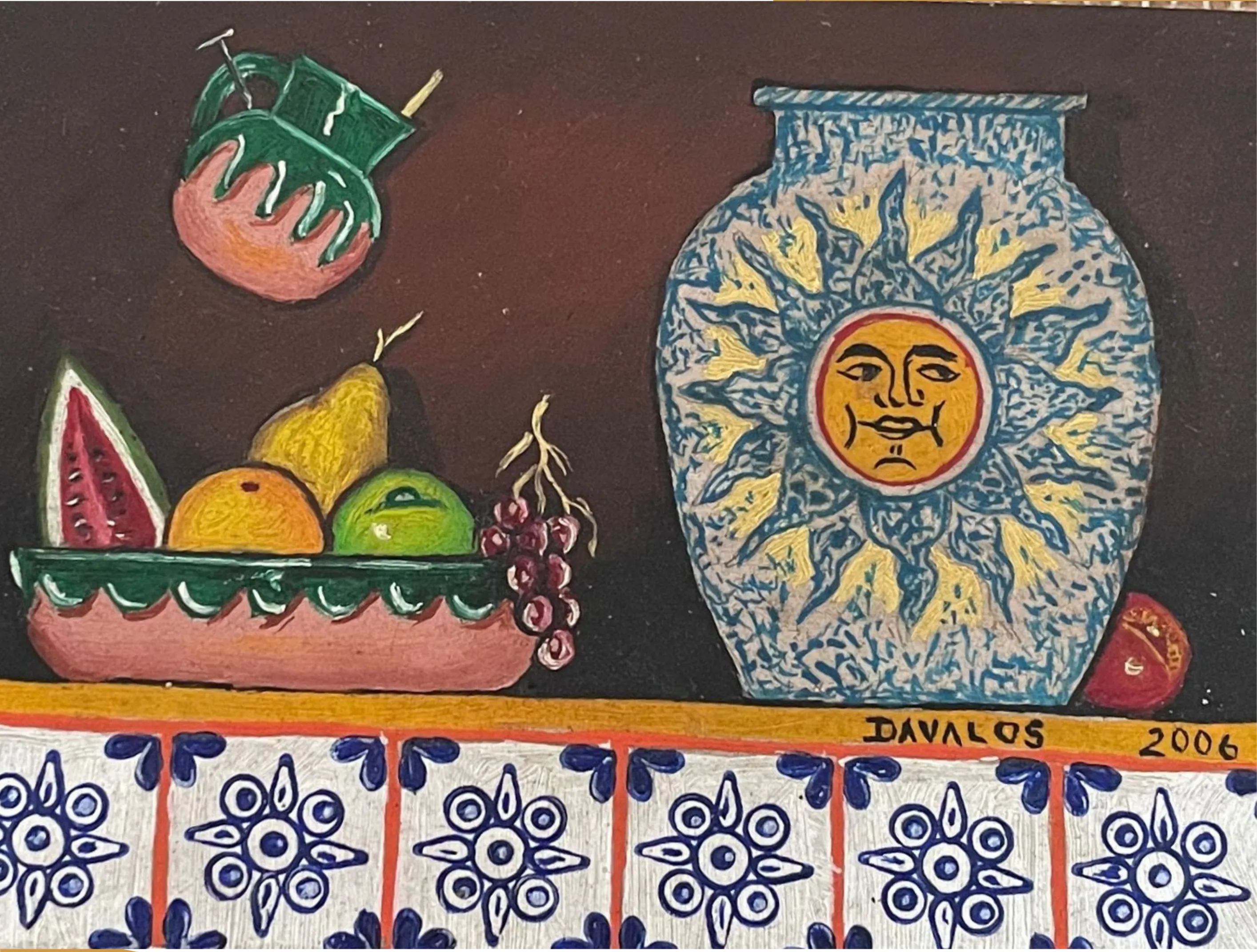 Bodegón de frutas