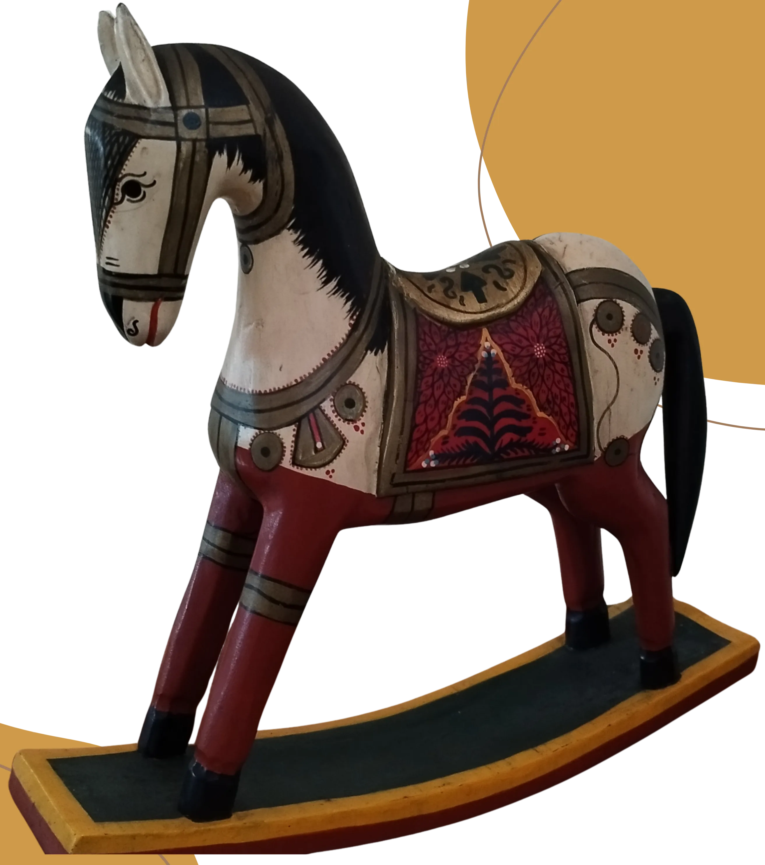 Caballito en su balancín