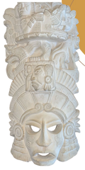 Chac Mool con serpiente emplumada