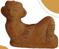 Chac mool de barro