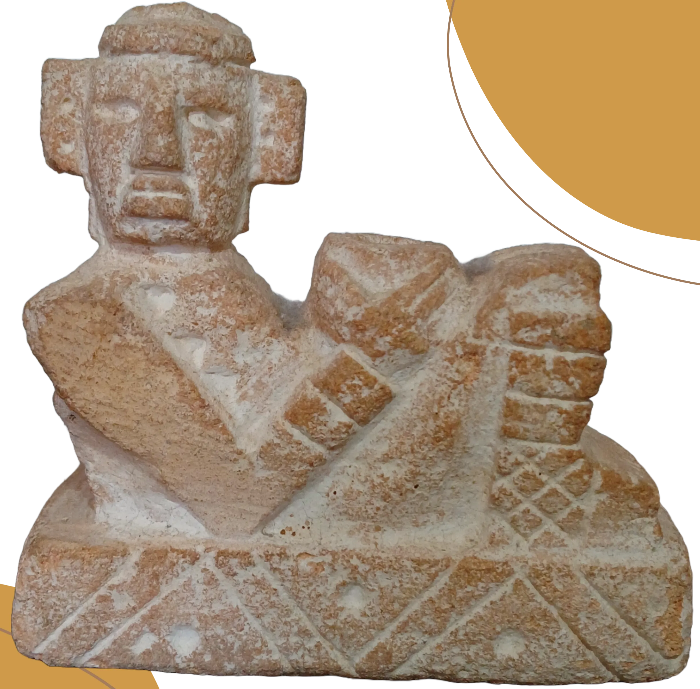 Chac mool de piedra