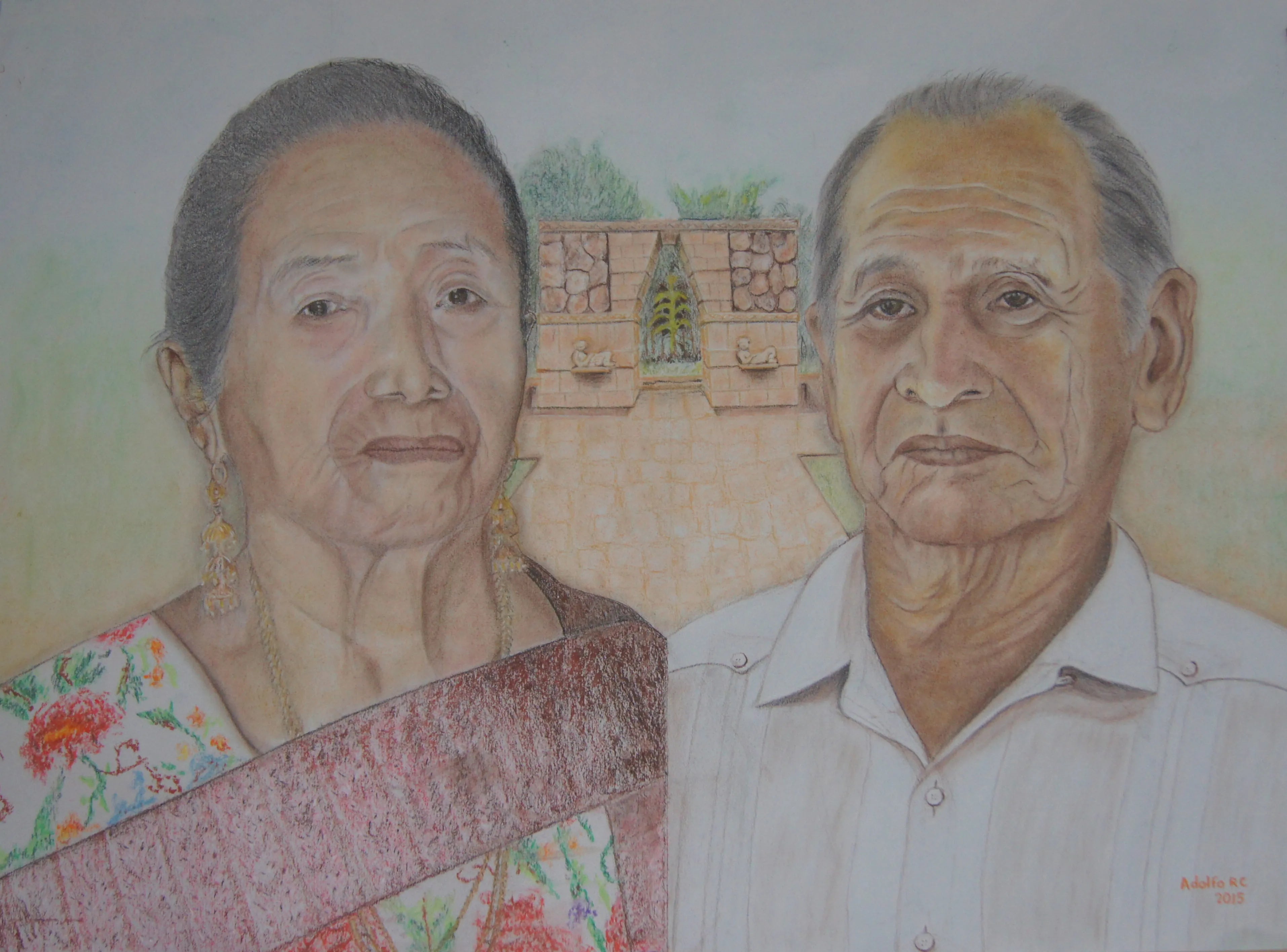 Doña Carmen y Don Adolfo