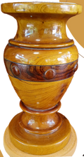 Florero de madera