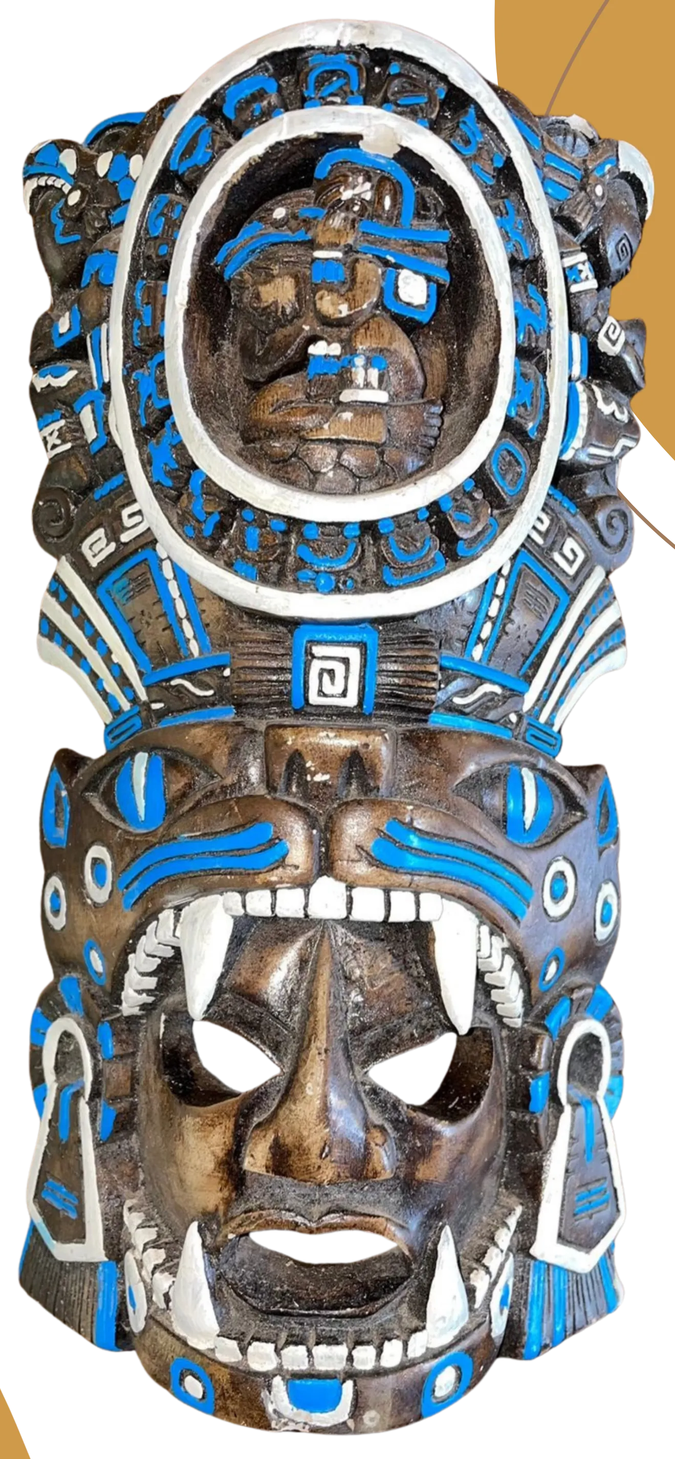 Hombre jaguar pintado