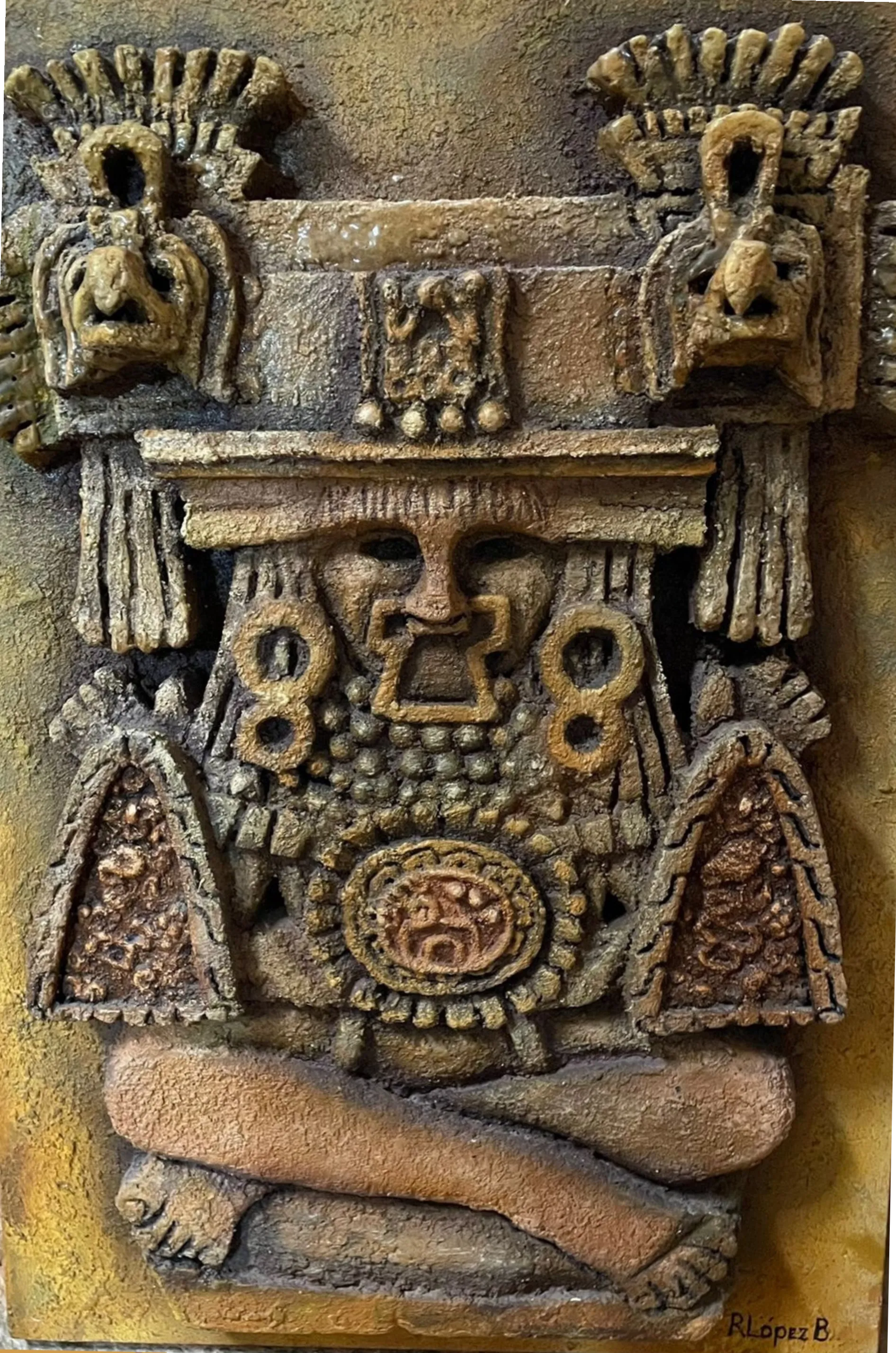 Incensario maya