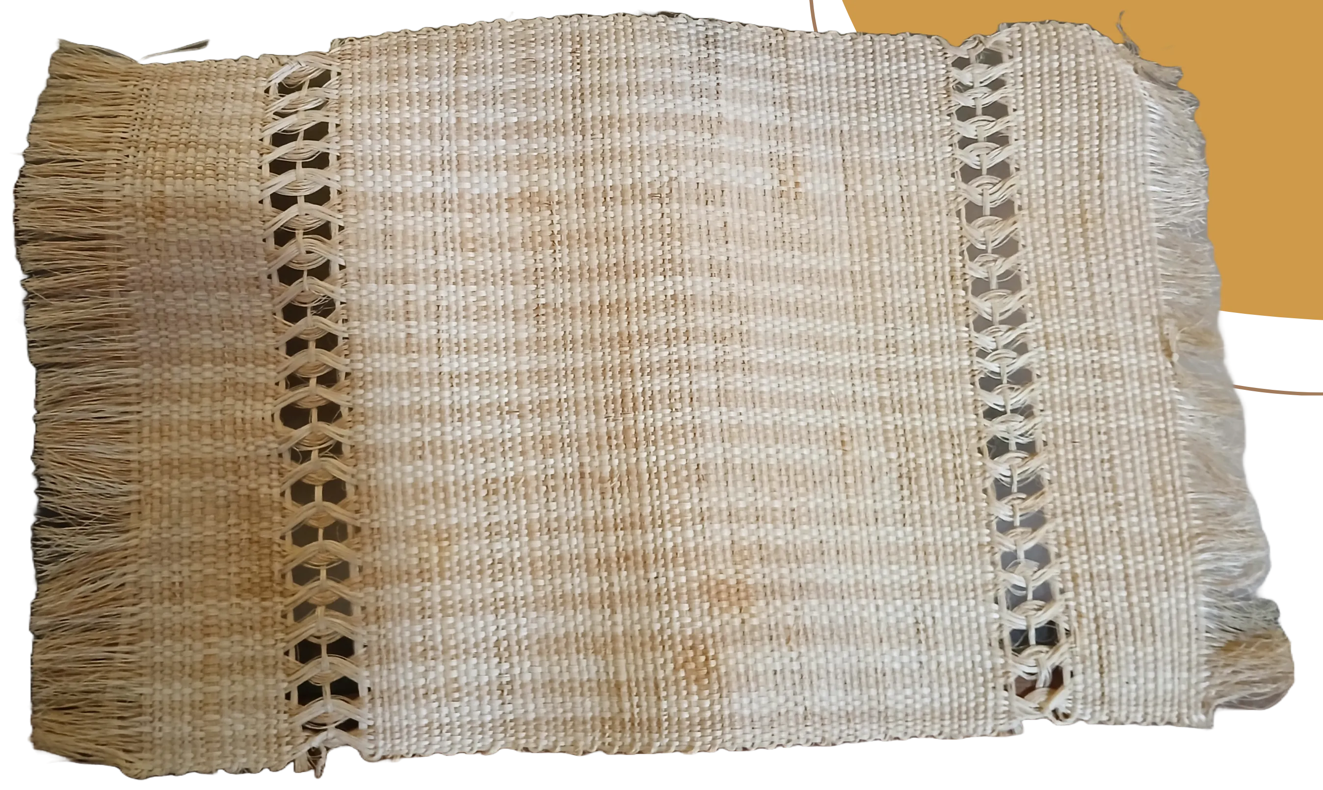 Manteles de fibra de henequén