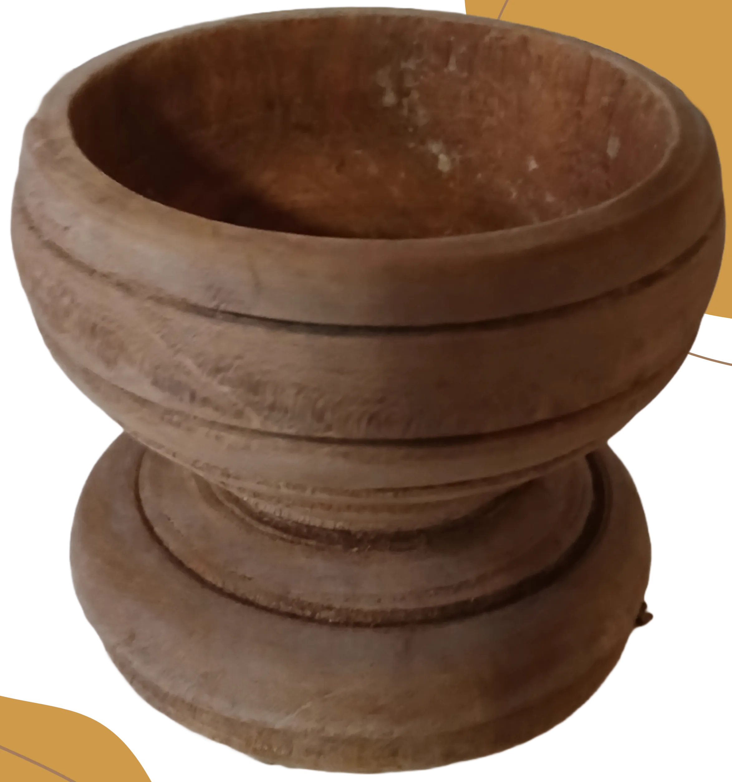 Molcajete de madera