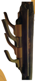 Perchero de madera