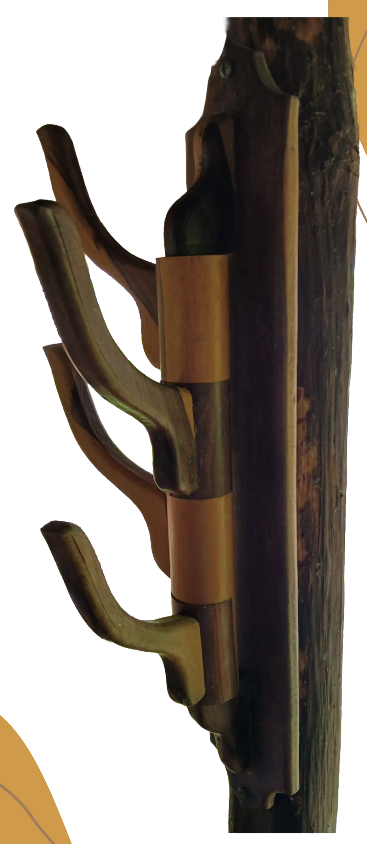Perchero de madera