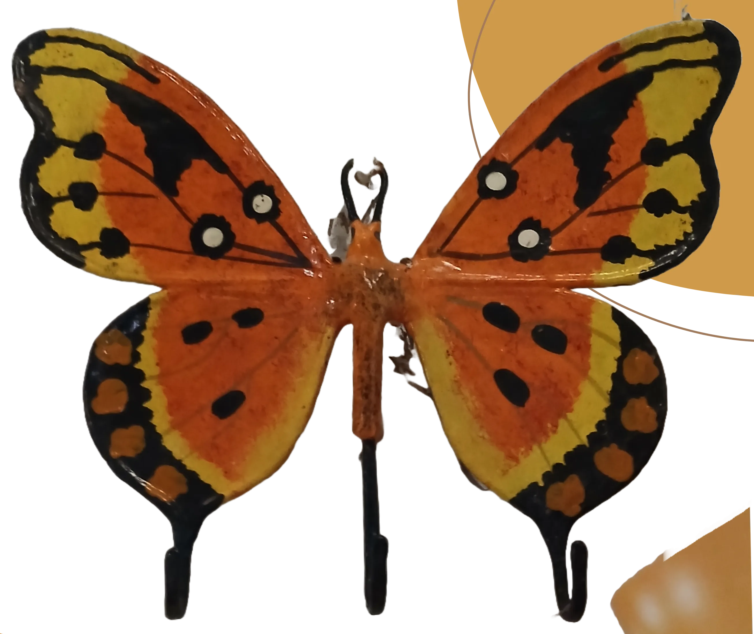 Porta llaves mariposa