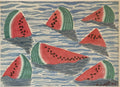 Sandías a la deriva