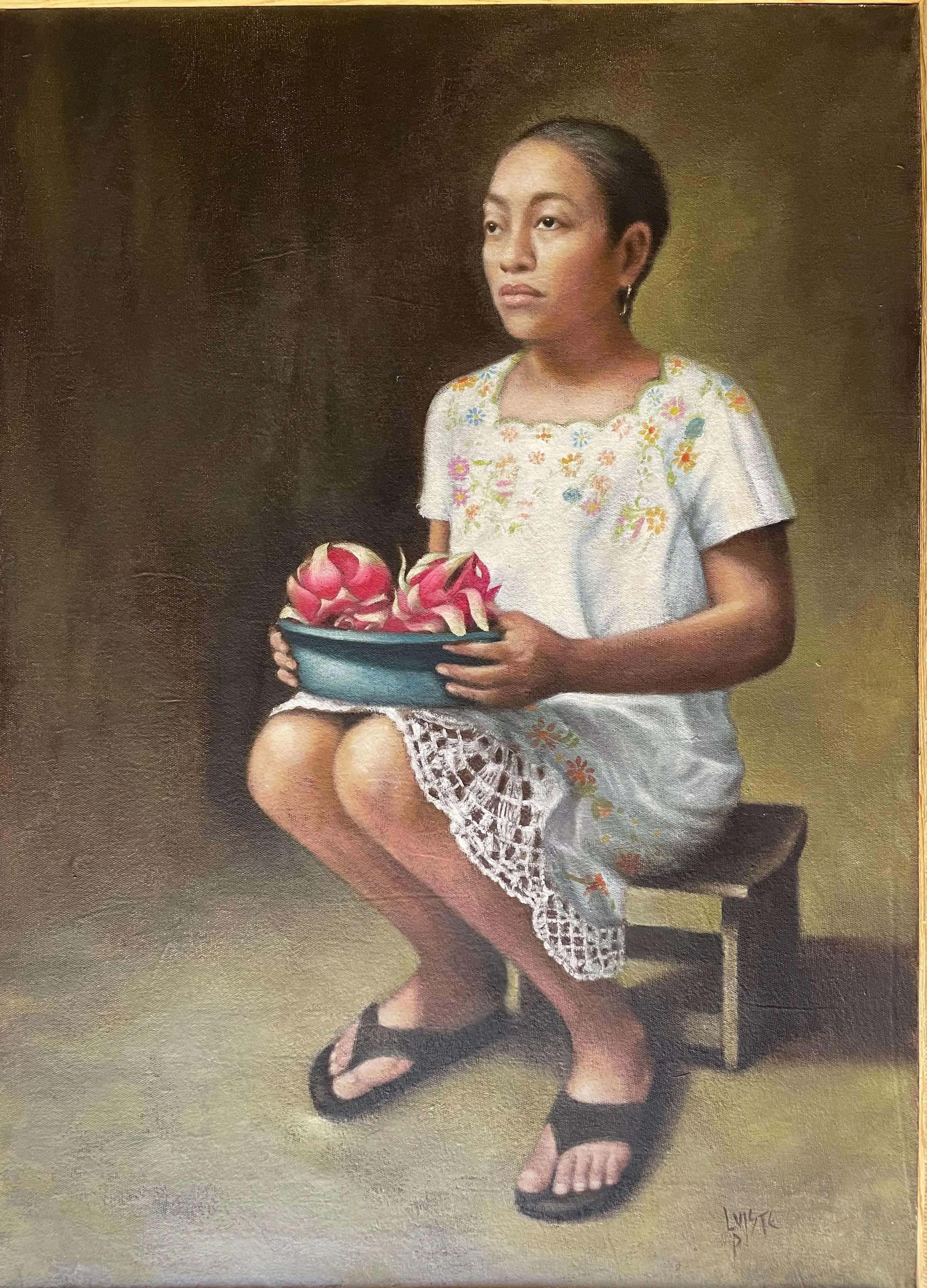 Vendedora de Pitahayas